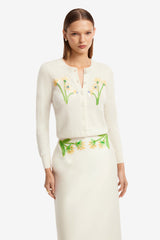 Claire Embellished Knit Cardigan - Wildflower Tops