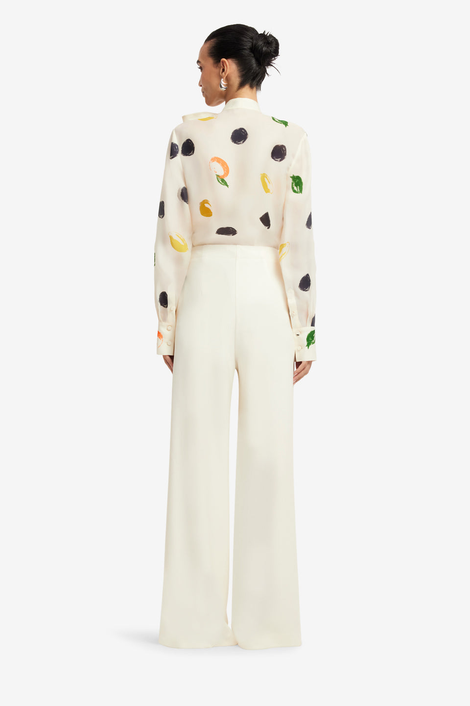 Exclusive LEO LIN Felicity Wrap Pants - Snow