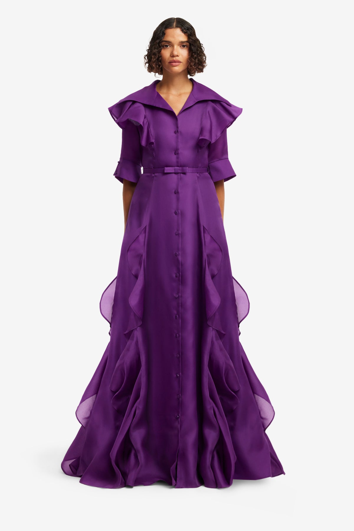Isabella Silk Gown - Eminence – LEO LIN