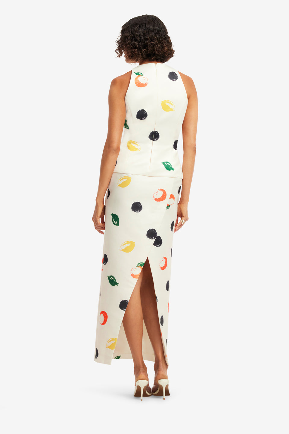 Exclusive LEO LIN Amelia Top - Citrus Spots