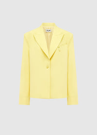 Exclusive Leo Lin Jovanna Blazer - Sorbet Yellow