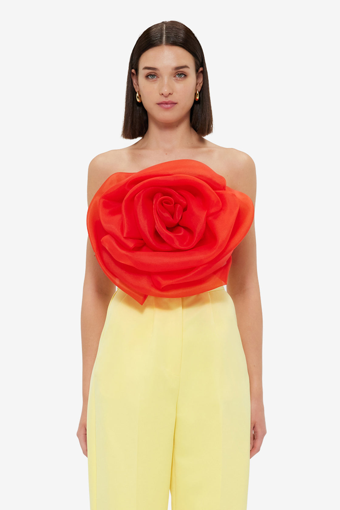 Exclusive LEO LIN Bloom Rose Bustier