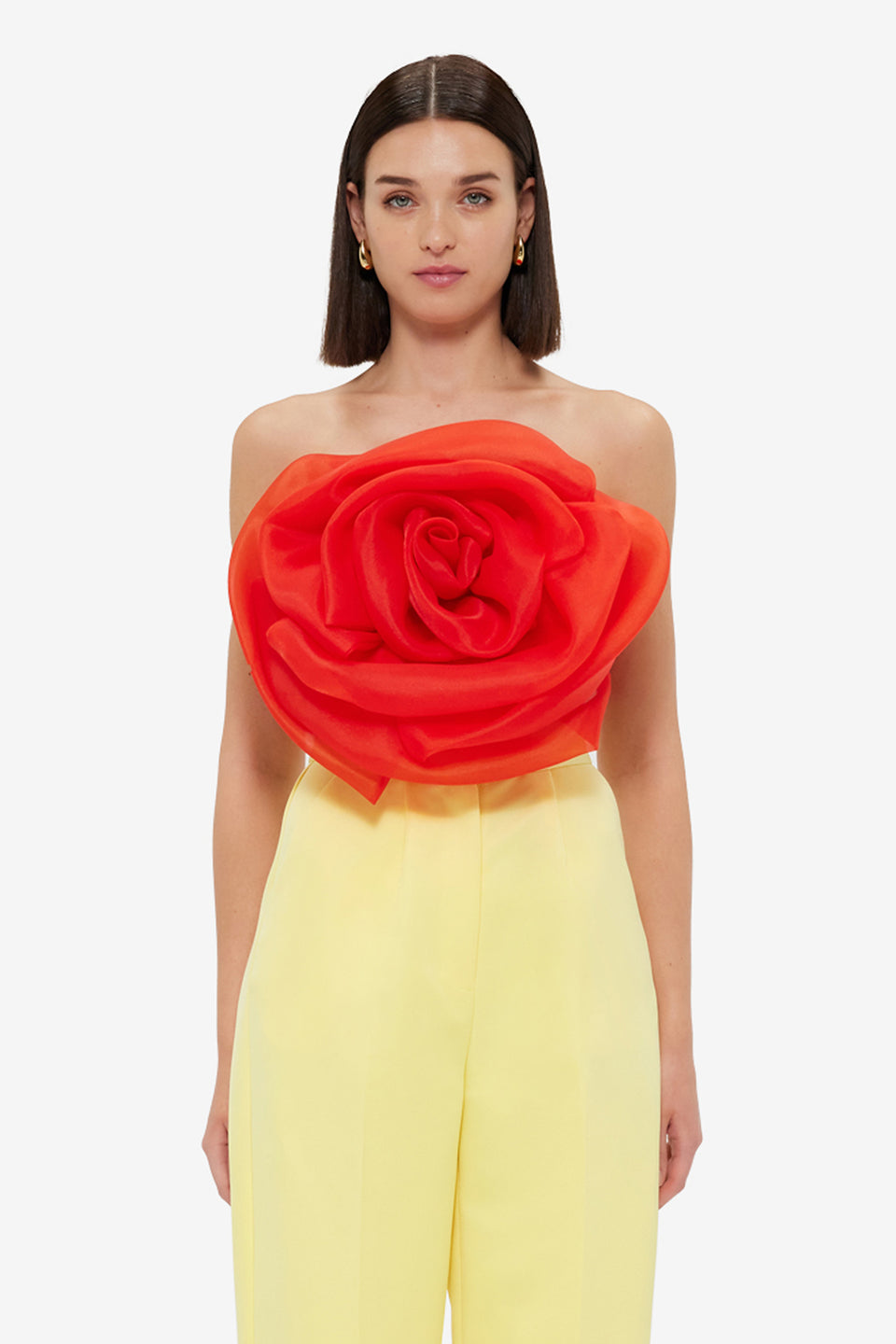 Exclusive LEO LIN Bloom Rose Bustier