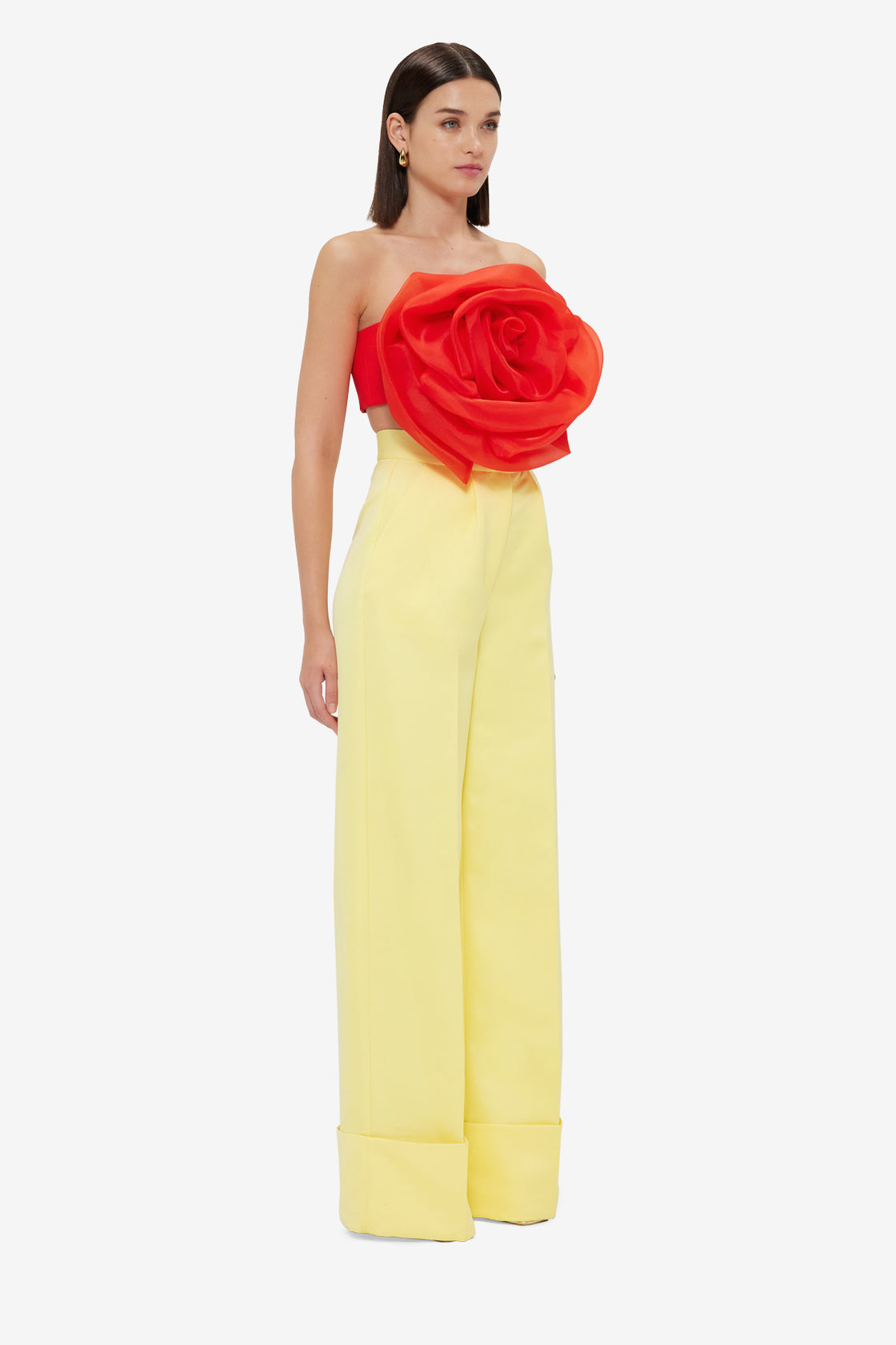 Exclusive LEO LIN Bloom Rose Bustier