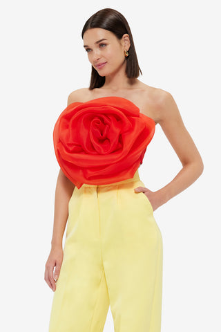 Exclusive LEO LIN Bloom Rose Bustier