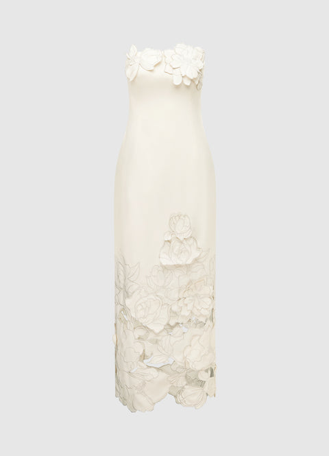 Rayna Embellished Bustier Maxi Dress