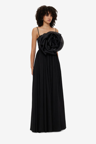 Exclusive LEO LIN Bloom Rose Maxi Dress
