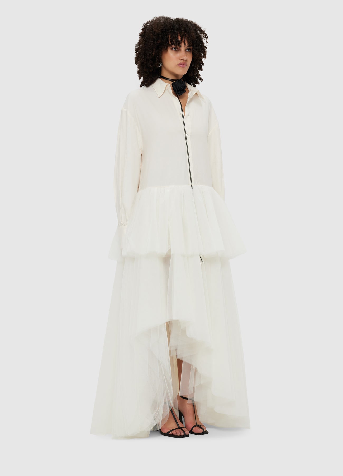 【Leo Lin】Avery Tiered Maxi Dress Avery Tiered Maxi Dress - Vanilla – LEO LIN
