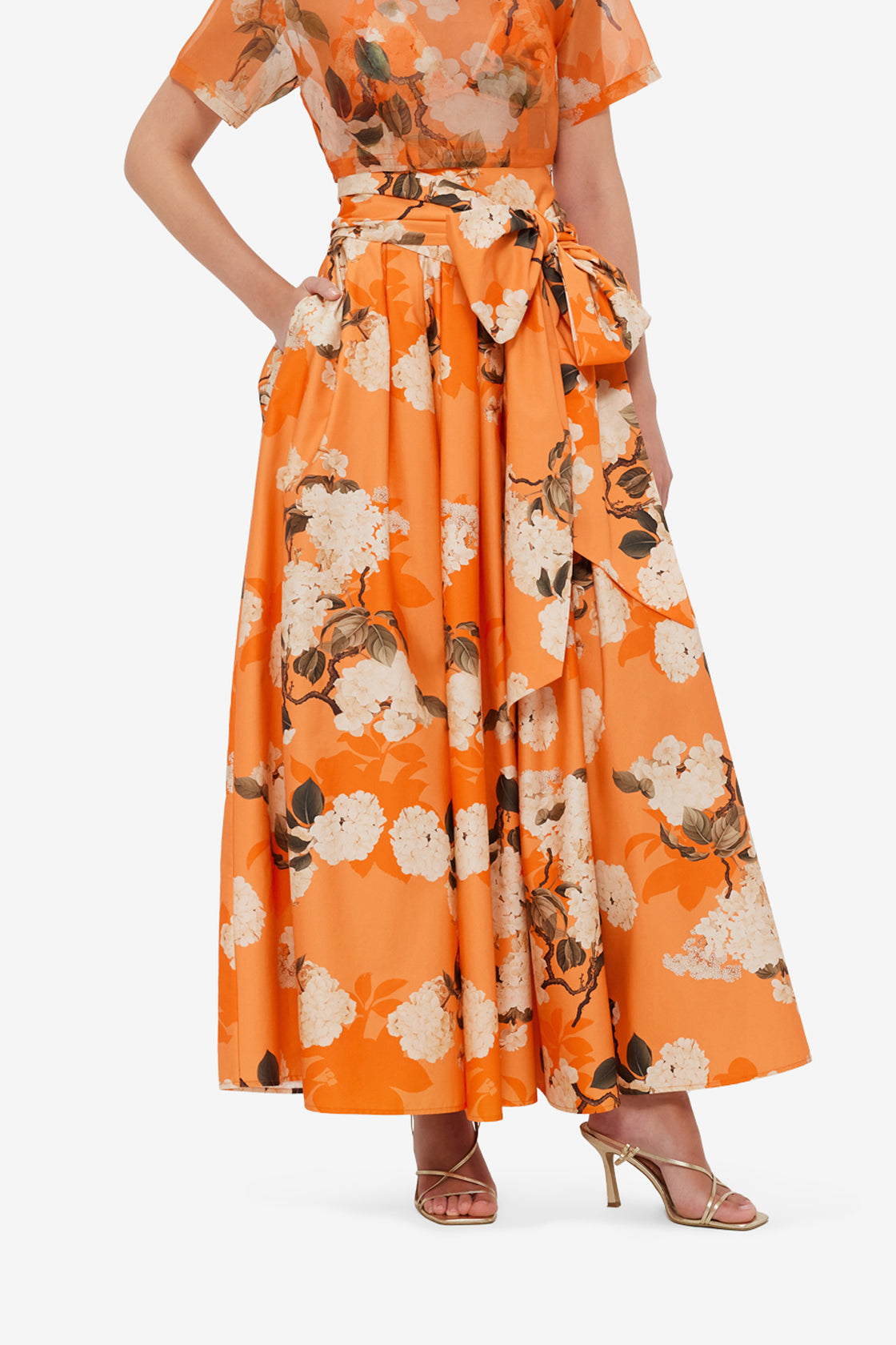 Exclusive LEO LIN Valerie Maxi Skirt