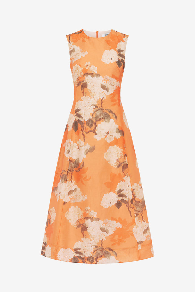 Exclusive LEO LIN Cleo Sleeveless Midi Dress