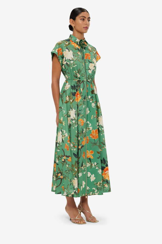 Exclusive LEO LIN Anita Pocket Shirt Midi Dress