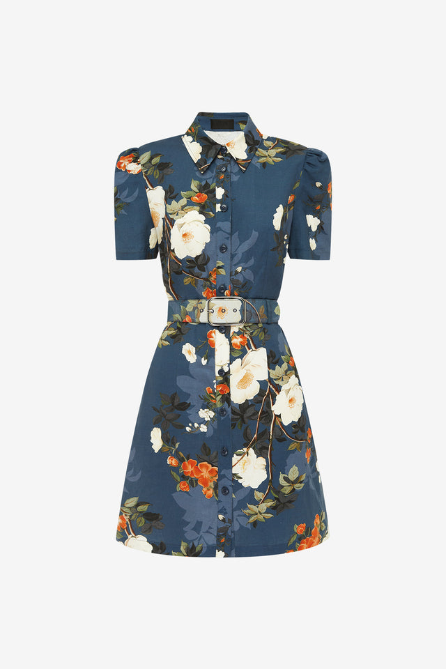 Exclusive Leo Lin Bronte Mini Dress - Pear Blossom Print
