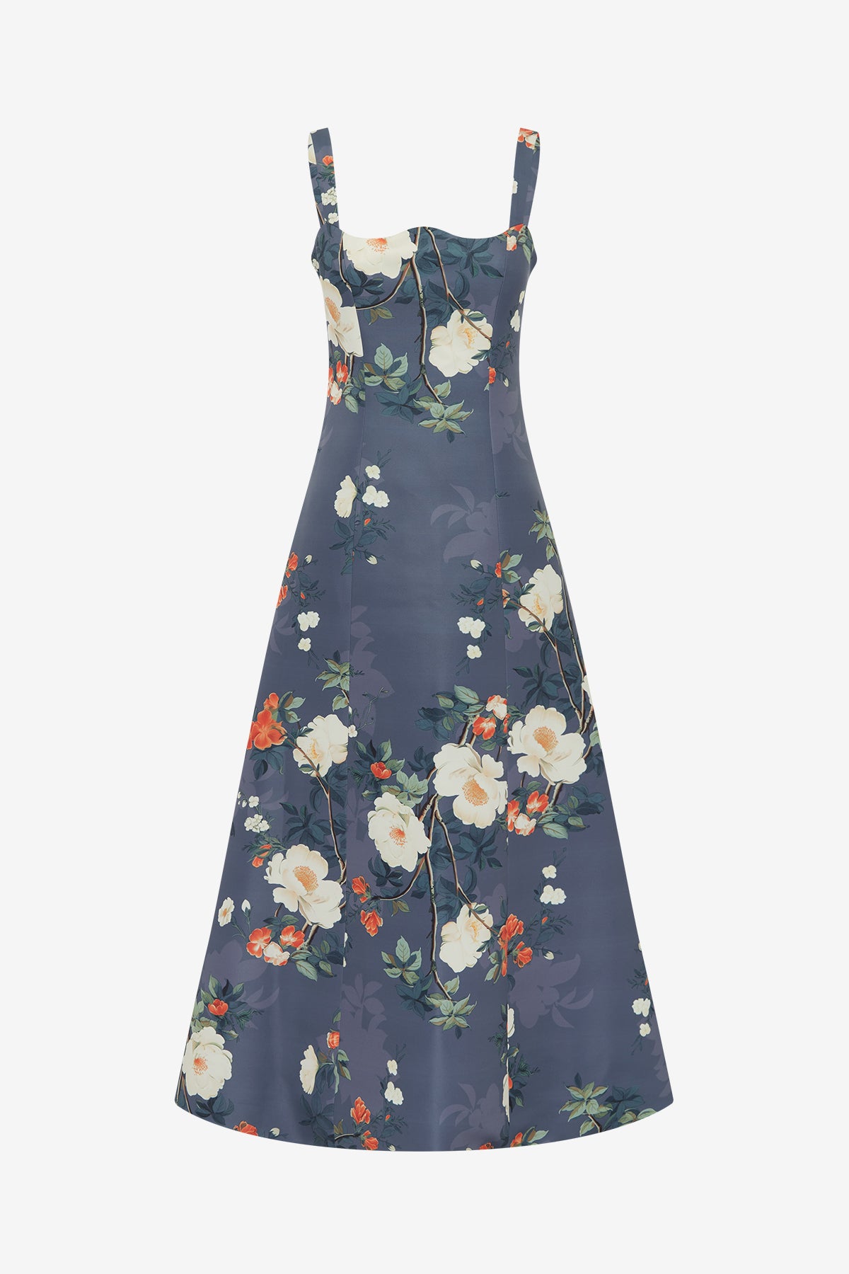 Odette Midi Dress - Pear Blossom Print – LEO LIN