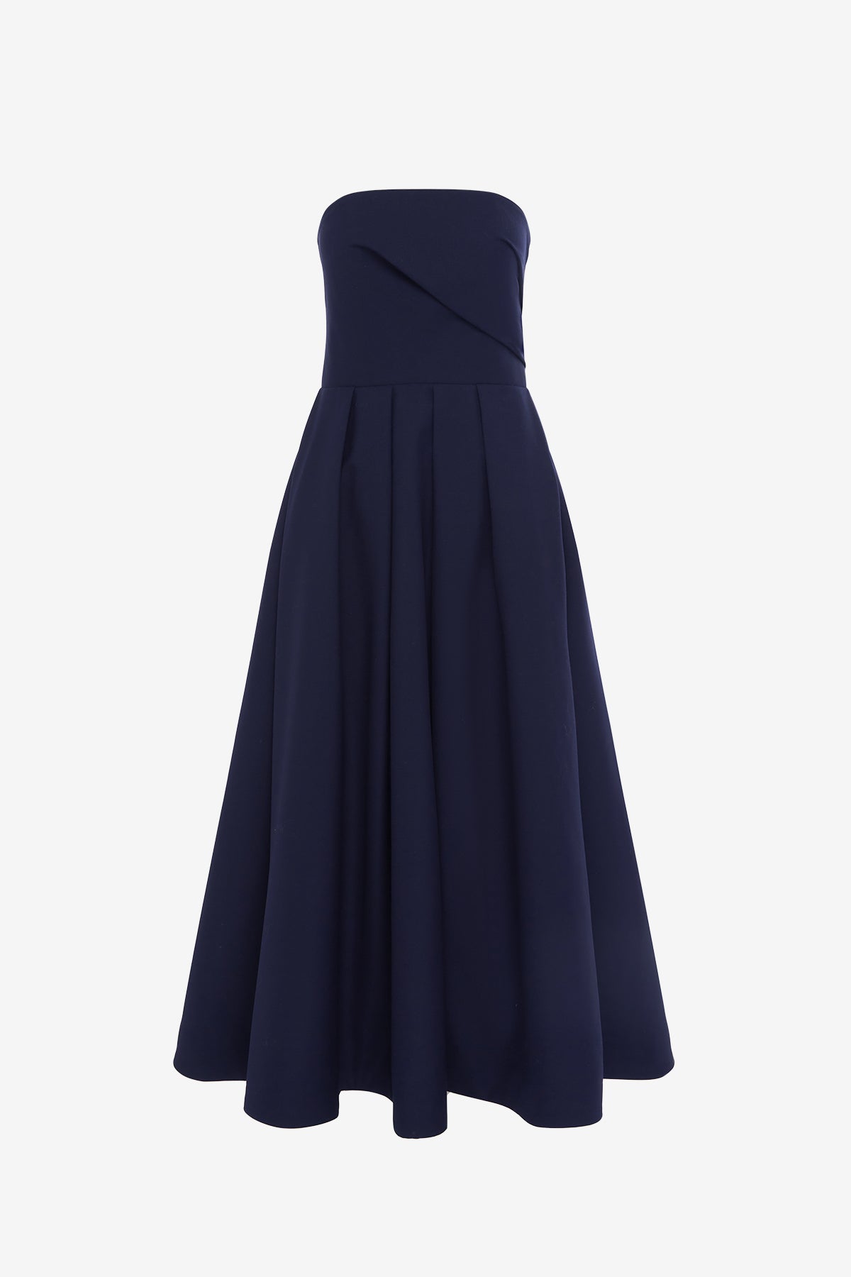 Lynn Bustier Midi Dress - Indigo – LEO LIN