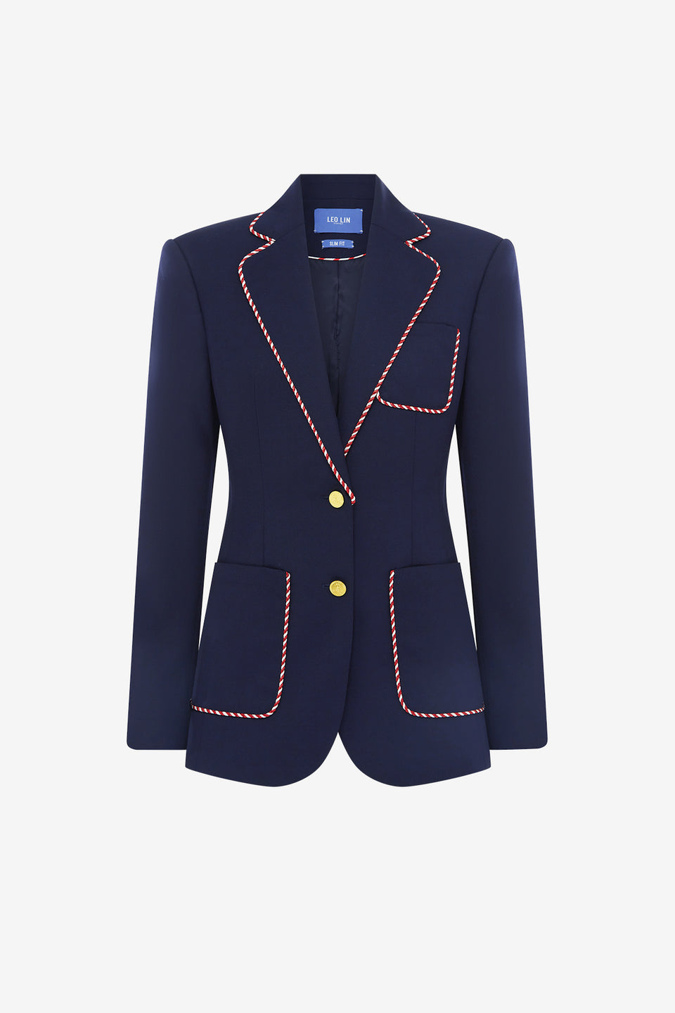 Exclusive LEO LIN Jillian Blazer - Indigo