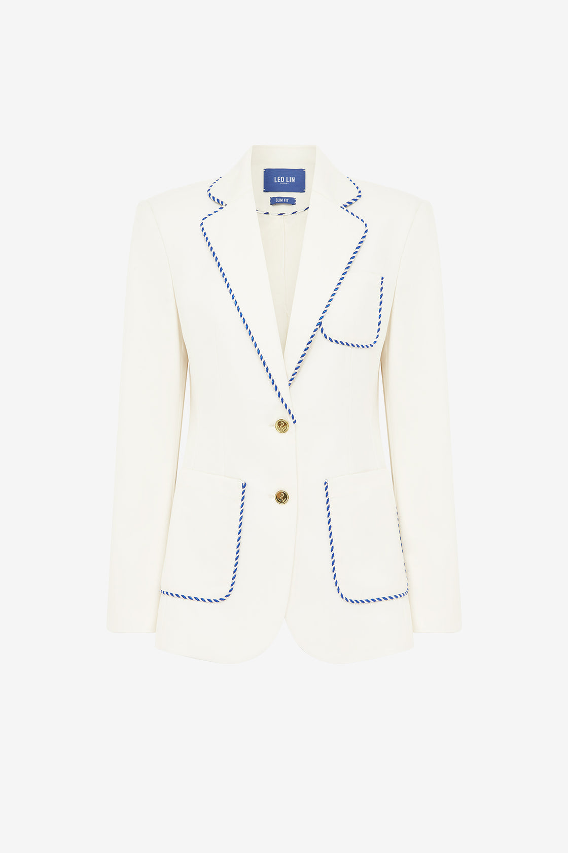 Exclusive LEO LIN Jillian Blazer - Vanilla