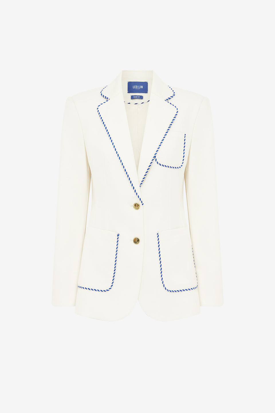 Exclusive LEO LIN Jillian Blazer - Vanilla