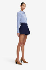Rosaline Striped Shirt - Navy Blouse/Shirts