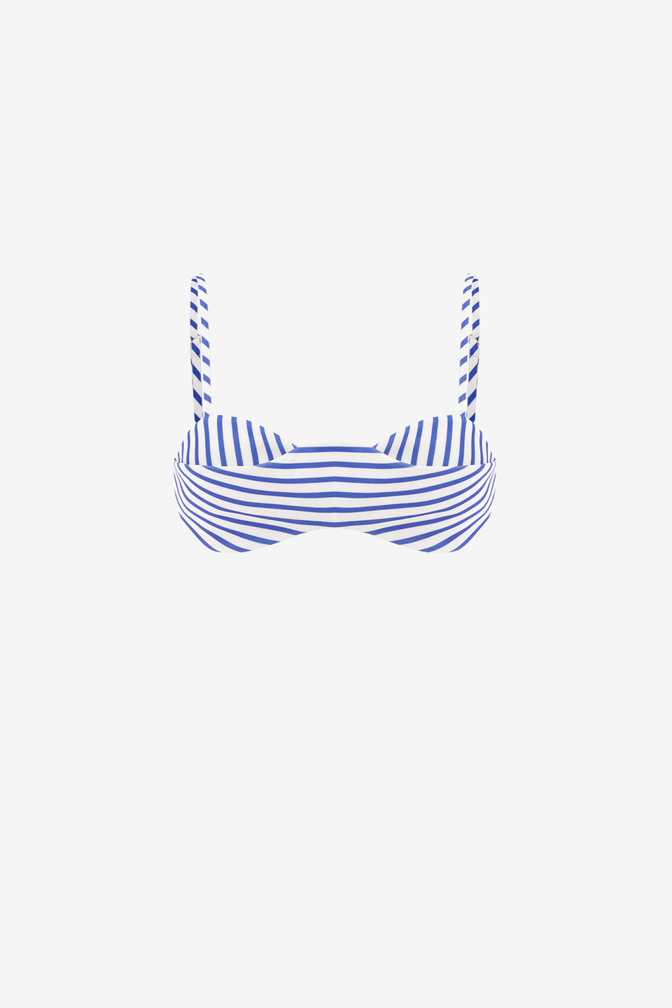 Exclusive LEO LIN Julia Striped Bralette - Navy
