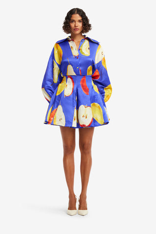 Exclusive LEO LIN Kaity Skirt - Pear Print