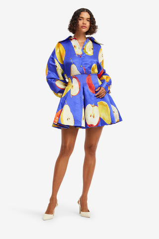 Exclusive LEO LIN Kaity Skirt - Pear Print