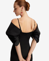 Arabella Embroidered Maxi Dress - Ebony Dress Maxi