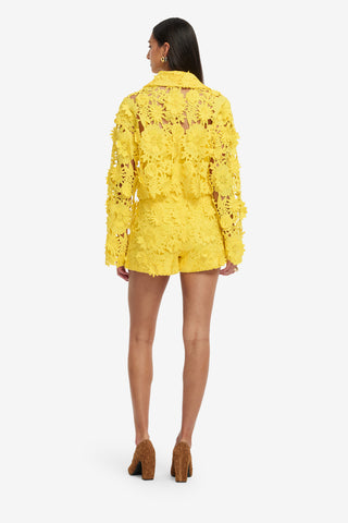 Exclusive LEO LIN Robyn Lace Shirt - Sunshine