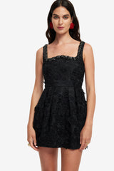 Piper Lace Mini Dress - Ebony Dress Mini