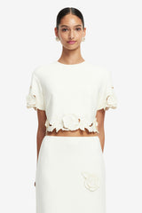 Indie Sleeve Top - Vanilla Tops