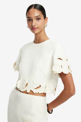 Indie Sleeve Top - Vanilla Tops