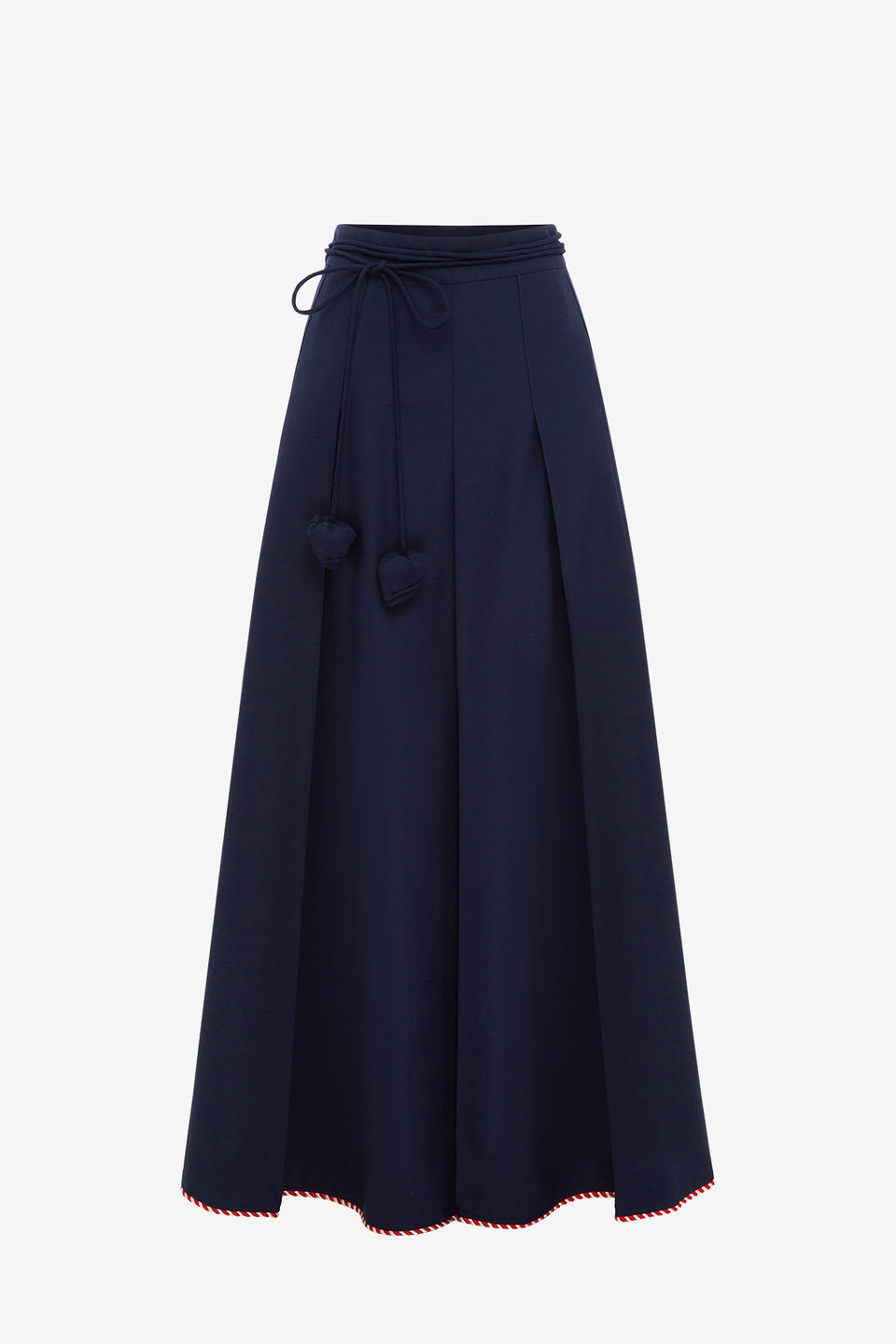 Exclusive LEO LIN Joslin Maxi Skirt - Indigo