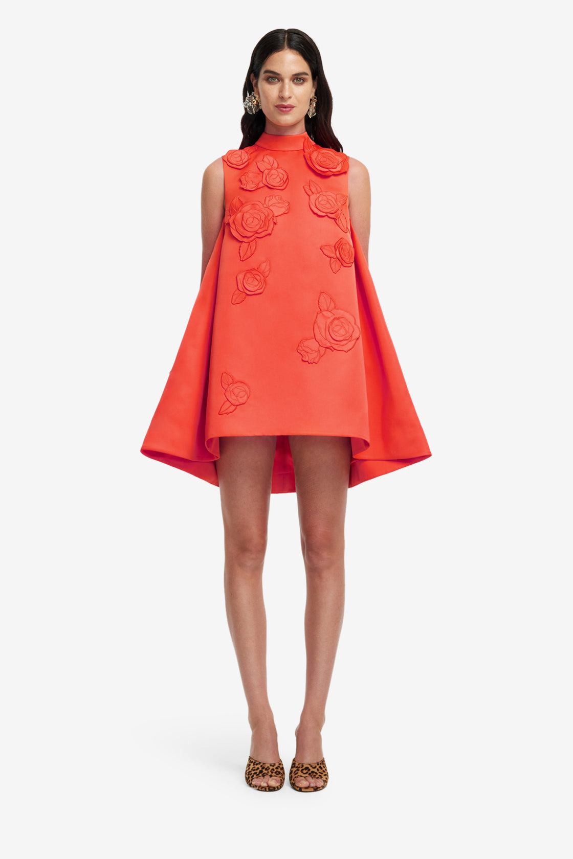 Fallon Appliqué Floral Mini Dress Fallon Appliqué Floral Mini Dress