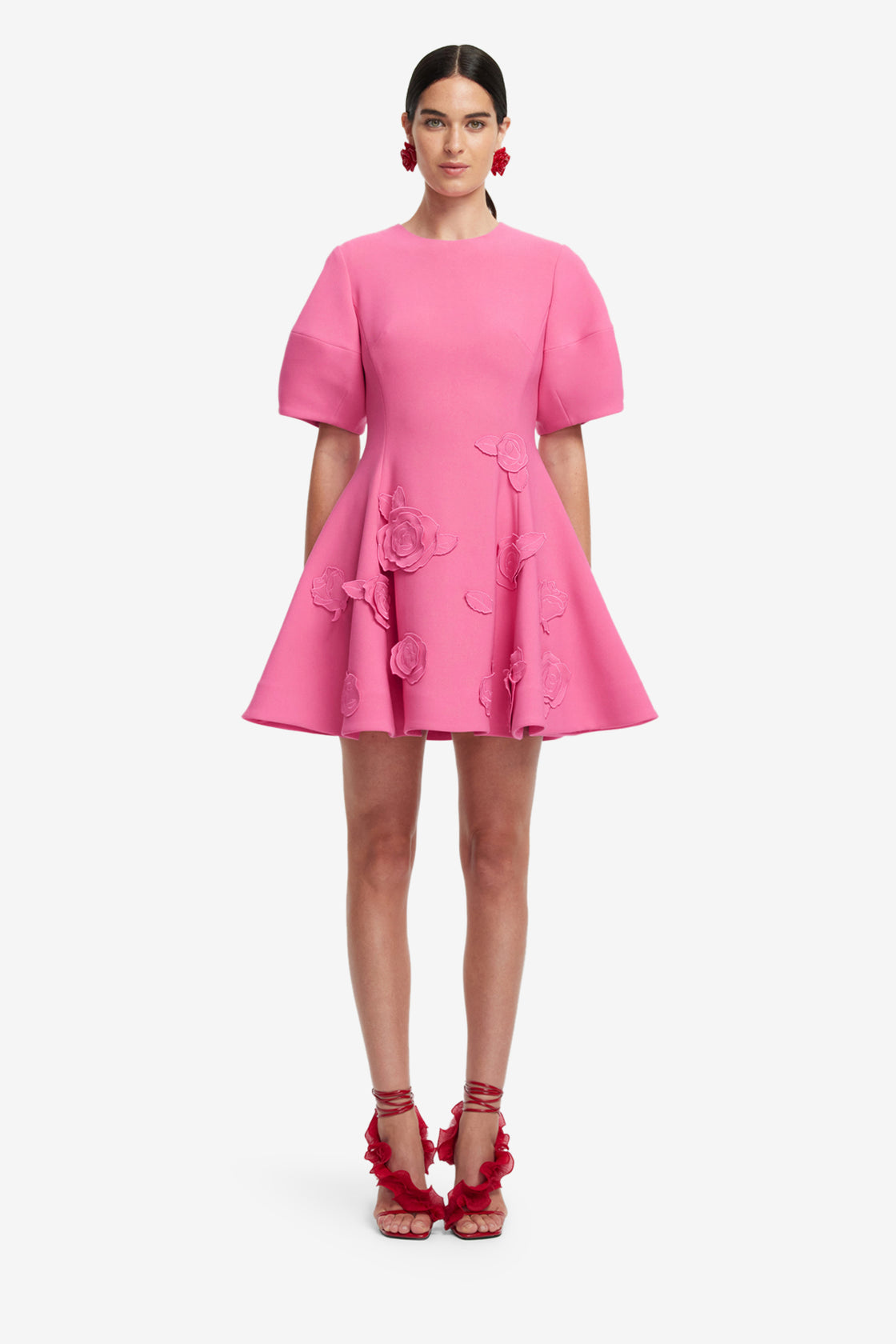 Simona Appliqué Mini Dress Simona Appliqué Mini Dress