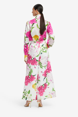 Exclusive LEO LIN Candied Pants - Floral Pear