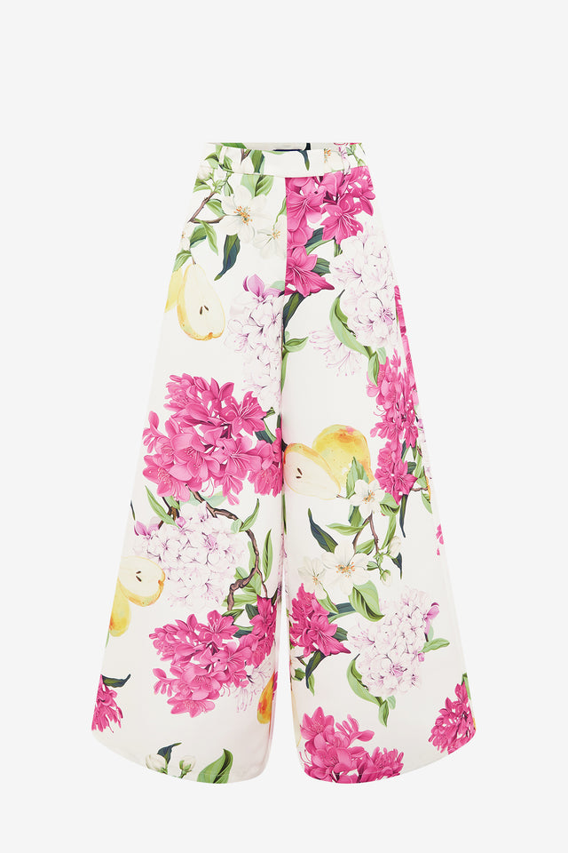 Exclusive LEO LIN Candied Pants - Floral Pear