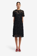 Sheridan Lace Midi Dress - Ebony Dress Midi