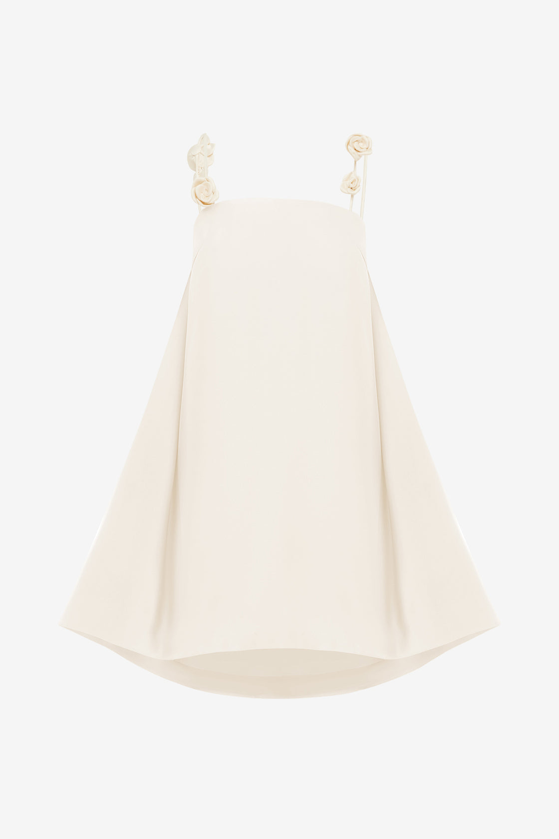 Exclusive LEO LIN Fiona Rose Mini Dress - Vanilla