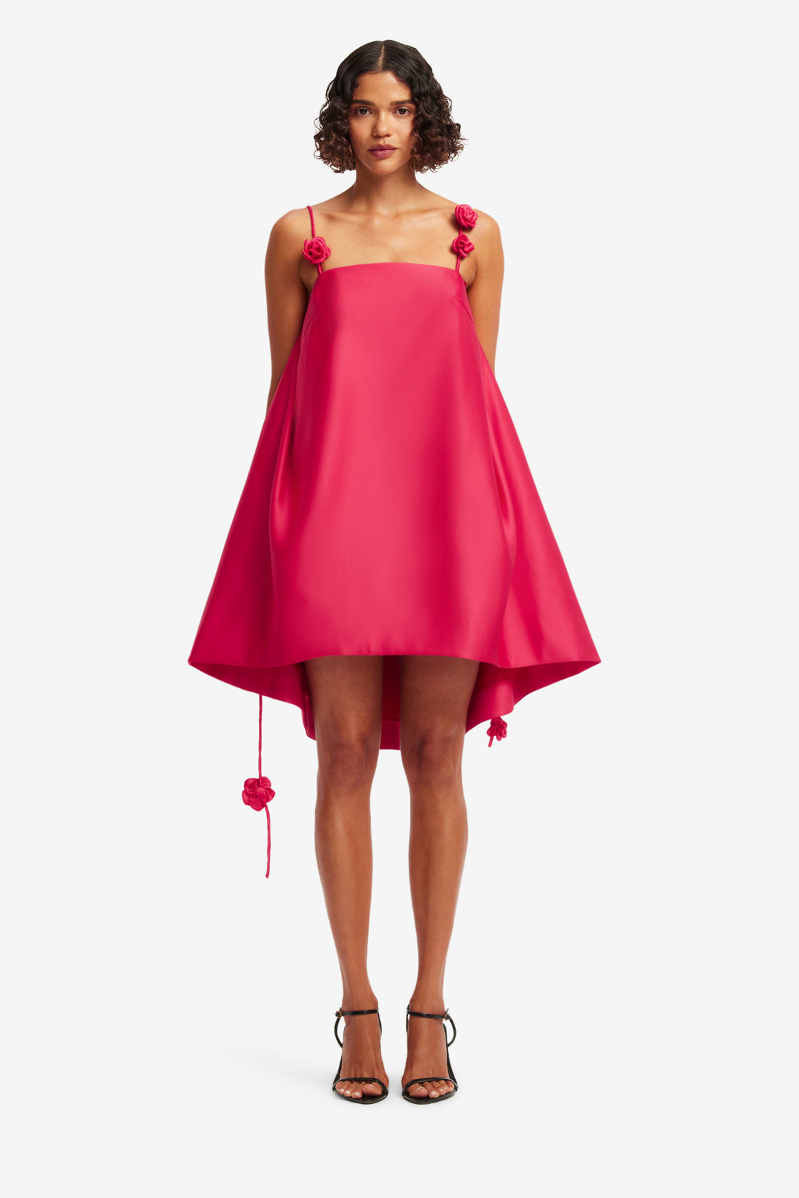 Fiona Rose Mini Dress - Scarlet LEO LIN Fiona Rose Mini Dress - Scarlet LEO LIN