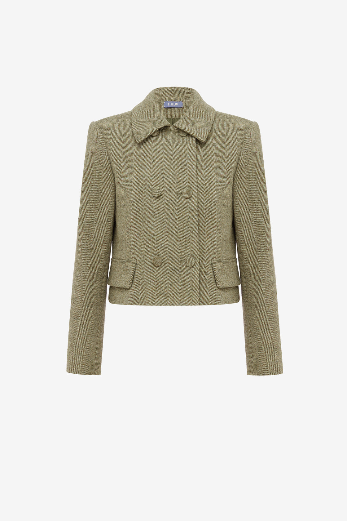 Louisa Wool Jacket - Olive Jackets