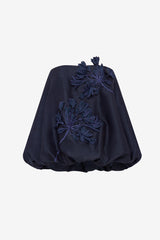 Leonie Applique Bustier Top - Midnight Tops