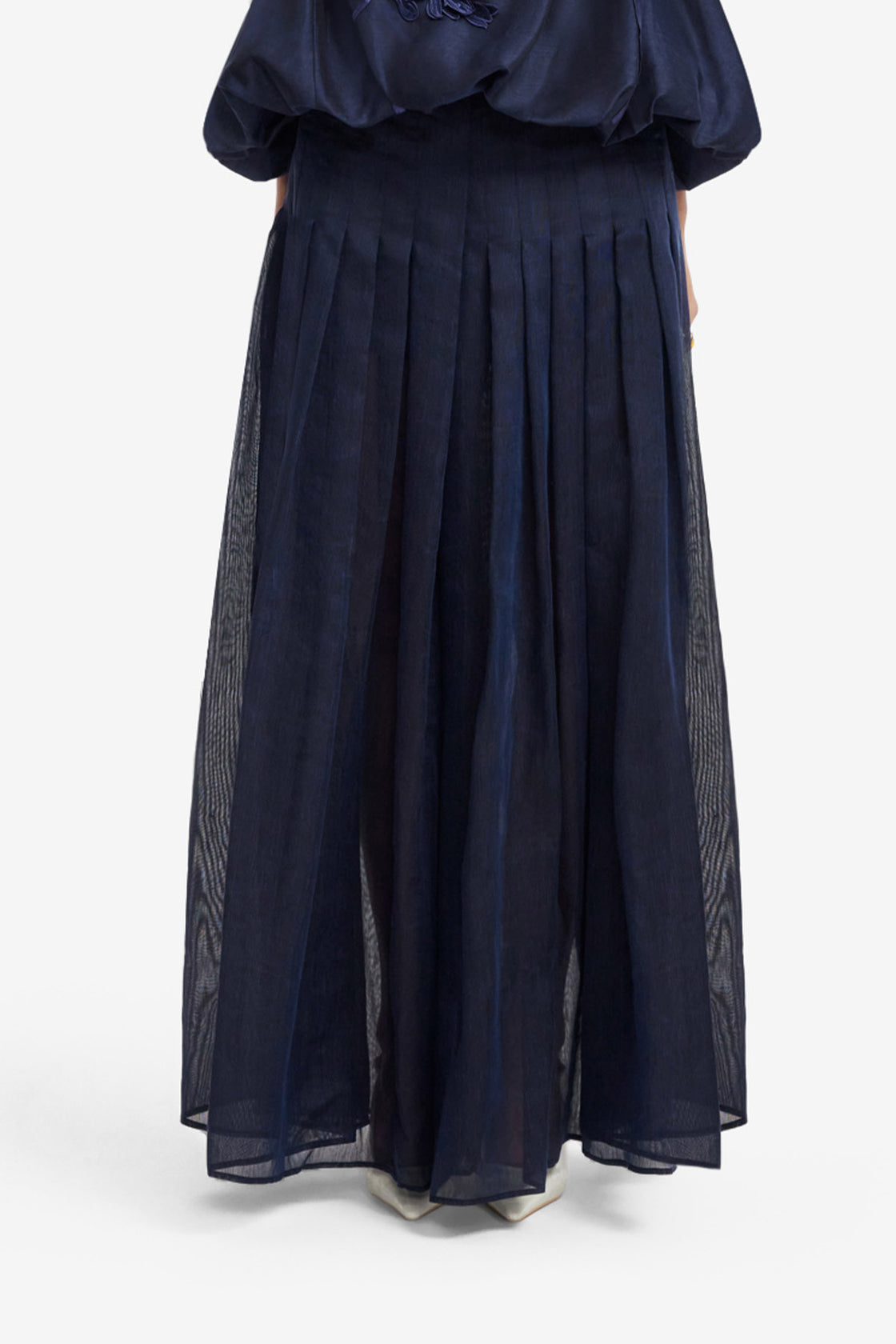 Juno Pleated Pants - Midnight Pants