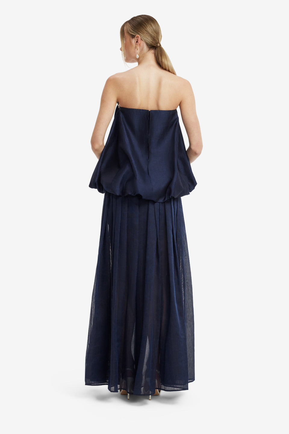 Leonie Applique Bustier Top - Midnight Tops