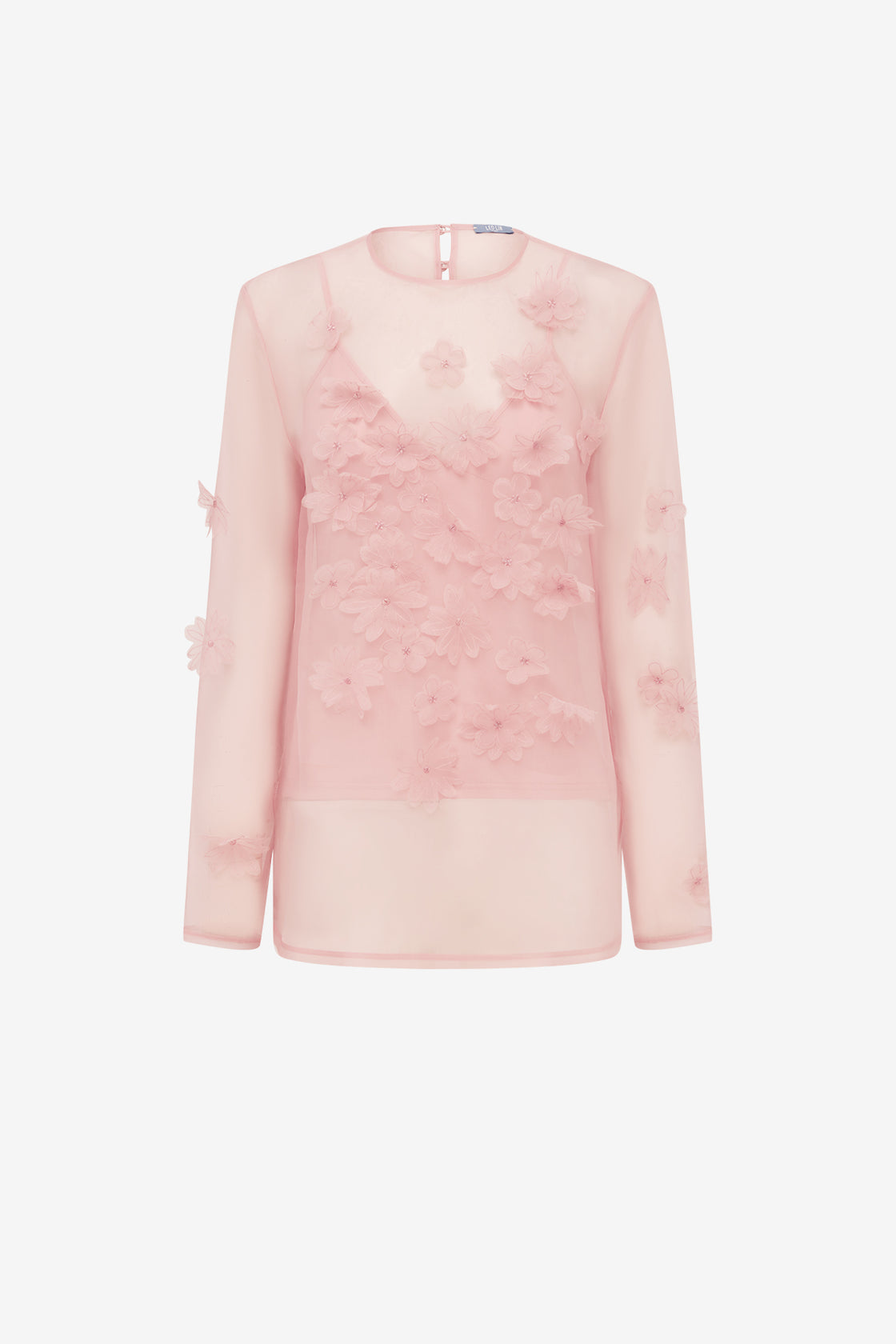 Aurelia Petal Blouse - Rose Blouse/Shirts