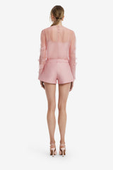 Aurelia Petal Blouse - Rose Blouse/Shirts