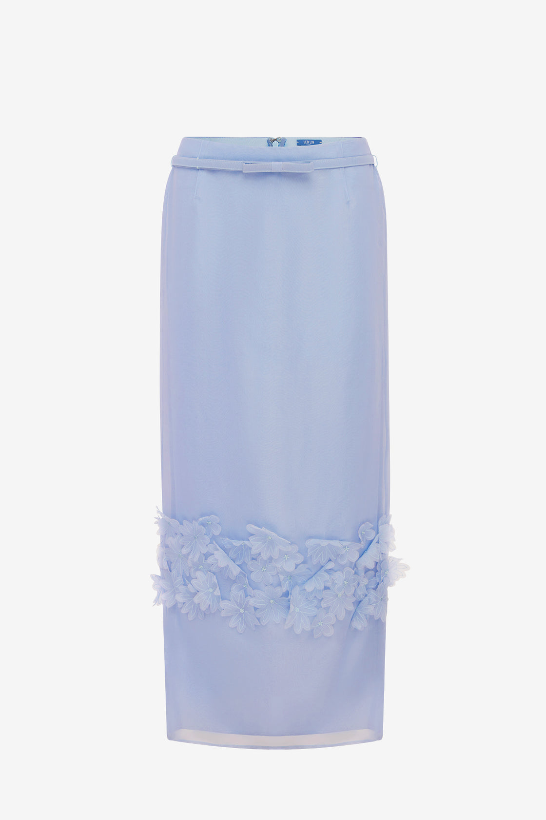 Kyra Petal Maxi Skirt - Periwinkle Skirts