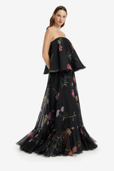 Zinnia Maxi Skirt - Meadow Mist in Ebony Skirts