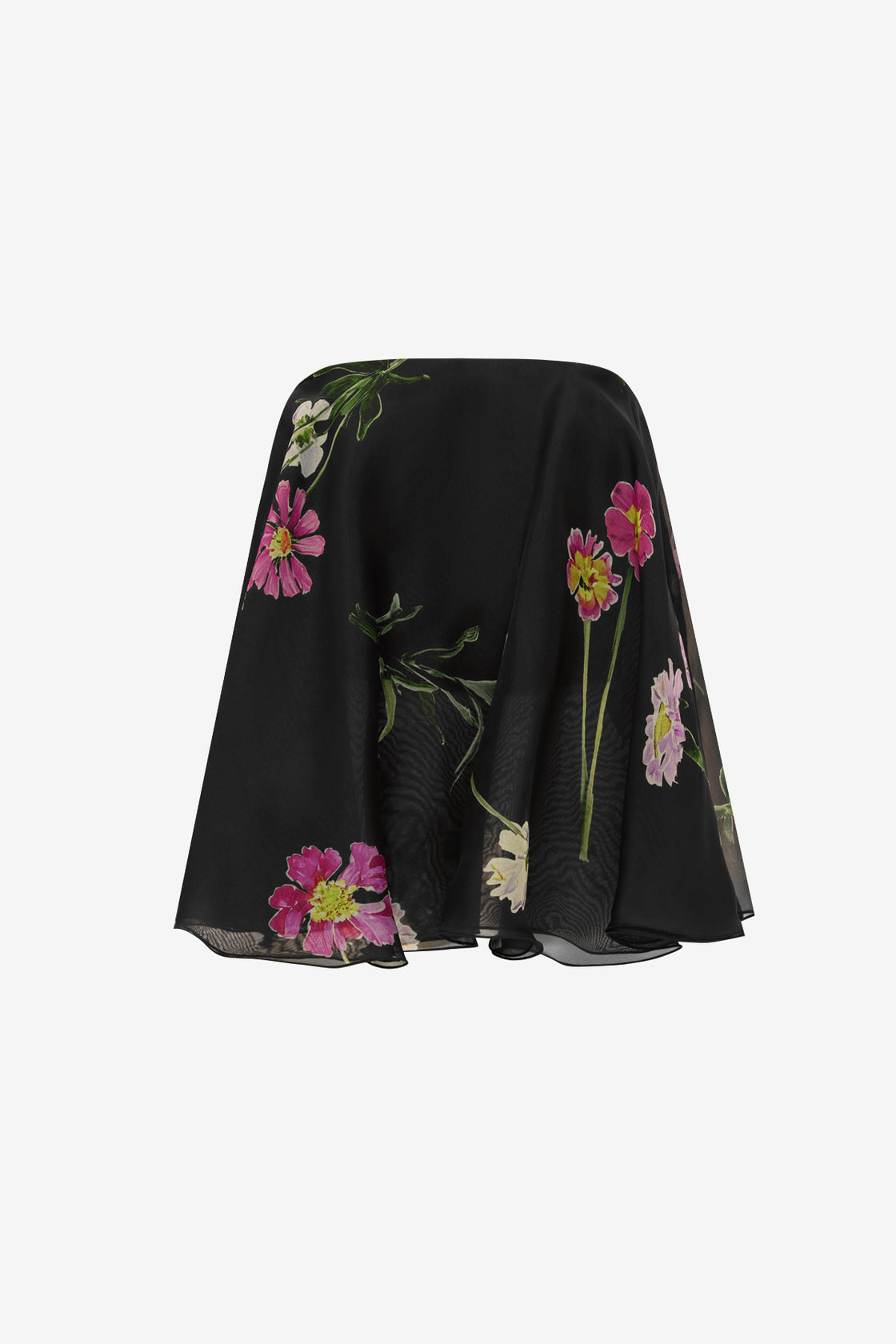 Ixia Bustier Top - Meadow Mist in Ebony Tops