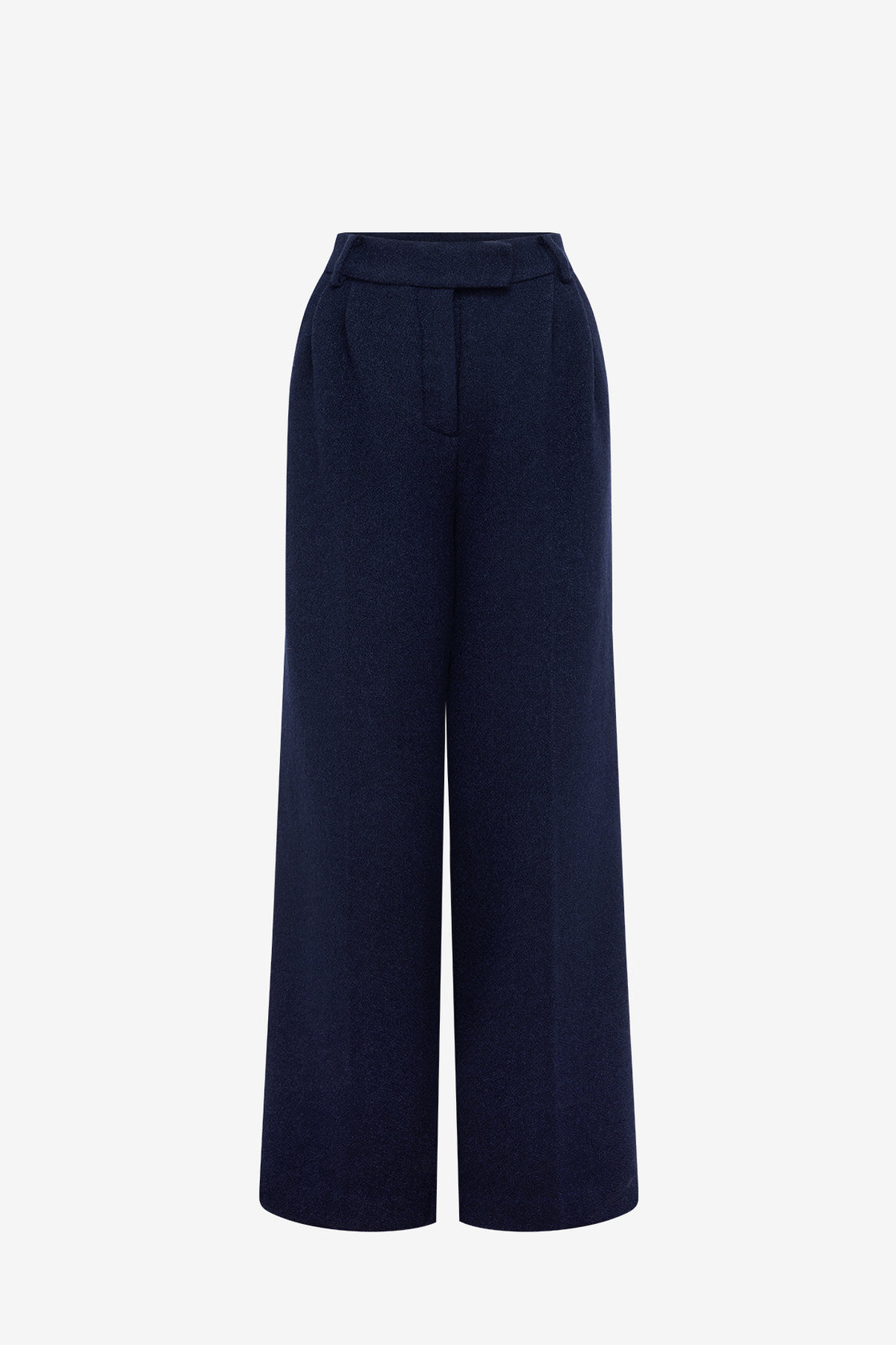 Elisha Tweed Wide Leg Pants - Midnight Pants