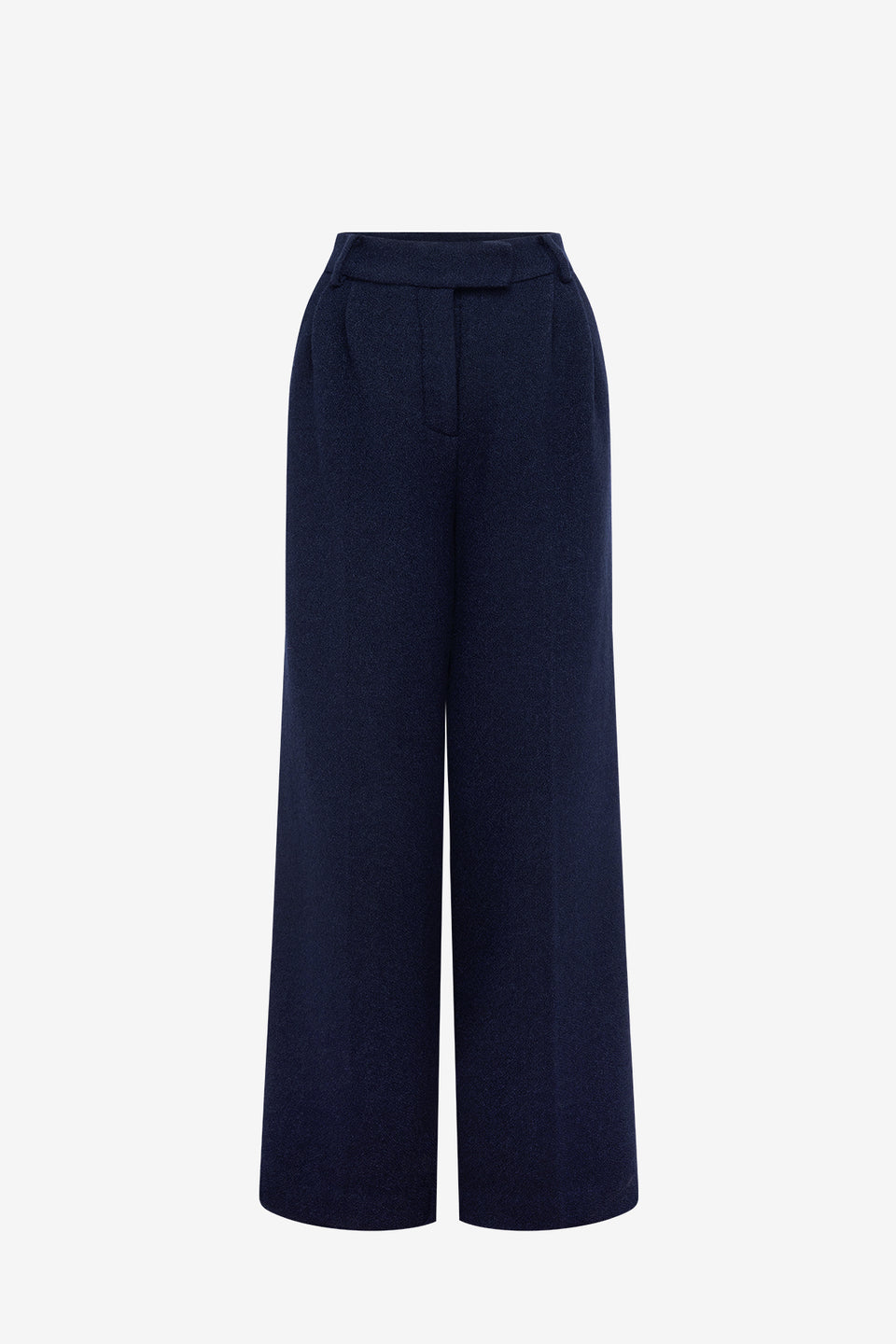 Elisha Tweed Wide Leg Pants - Midnight Pants