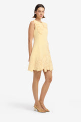 Chloe Applique Sleeveless Mini Dress - Butter Dress Mini